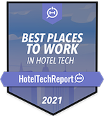 Gagnant du Prix 2021 Best Places to Work en Hotel Tech