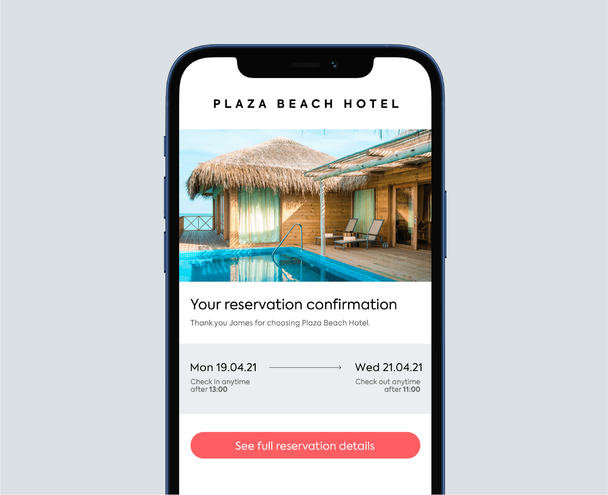 How to create the best hotel booking confirmation email  Mews