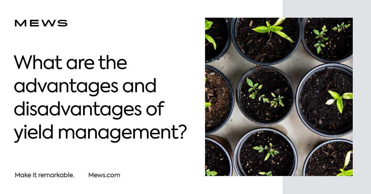 Benefits And Advantages Of Yield Management