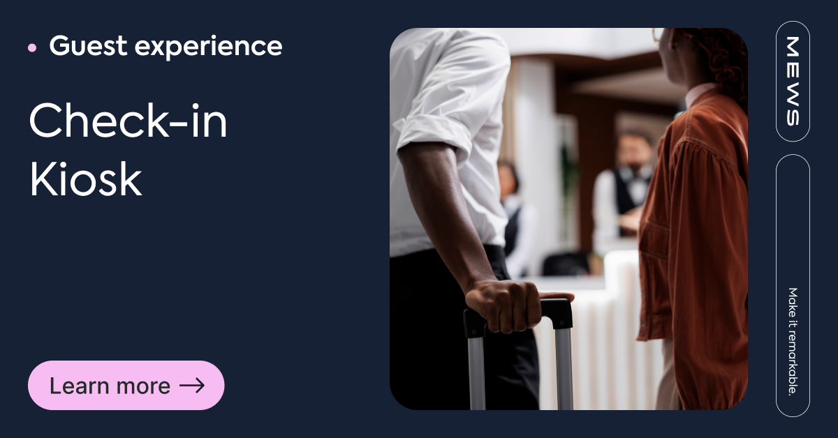 Guest Self check in Software for Hotels | Mews