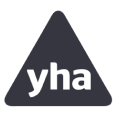 Black YHA Logo