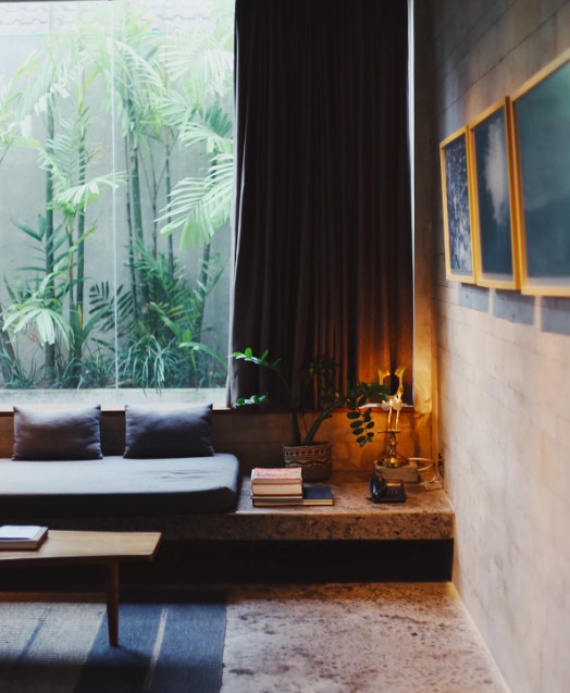 Hotel relaxing area