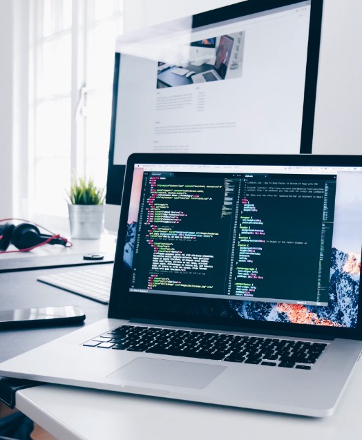Double screen with code